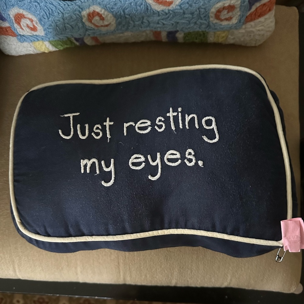 Pillow - Just Resting My Eyes small pillow